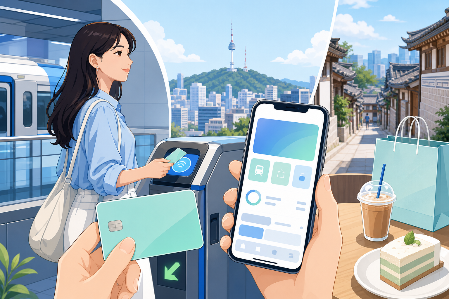 WOWPASSの使い方とT-moneyとの違いを紹介する韓国旅行ガイド